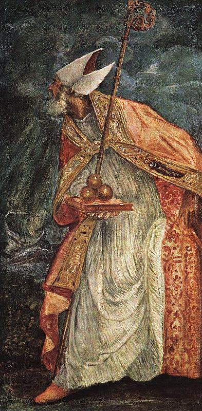 TINTORETTO, Jacopo St Nicholas ryy France oil painting art